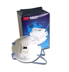 3M 8822 Valved Dust/Mist Respirator