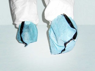 Shoe Cover with Conductive Strap