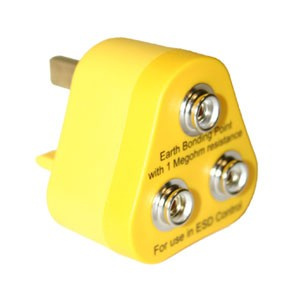Yellow Earth Bonding Plug 1