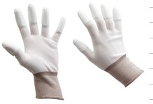 ESD WHITE NYLON TOP FIT GLOVES