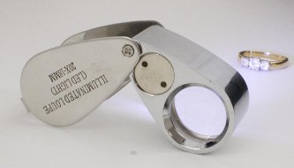 ILLUMINATED LED MAGNIFYING LOUPE
