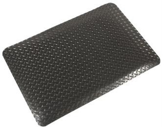 BLACK ANTI FATIGUE MATT 600 x 900 x 17mm