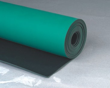 Antistatic Soft Green Table Mat