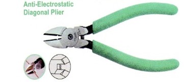 ESD SAFE GREEN PLIER CT-225E
