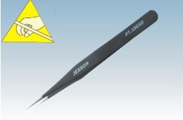 ESD BLACK TWEEZER PE 10