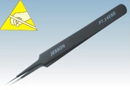 ESD BLACK TWEEZER PE 14