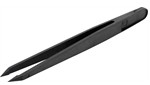 BLACK CONDUCTIVE TWEEZERS